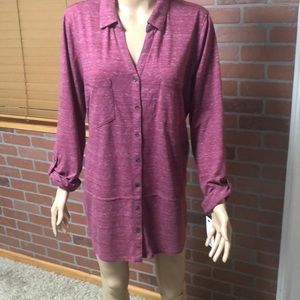 Brand new ladies button down blouse -